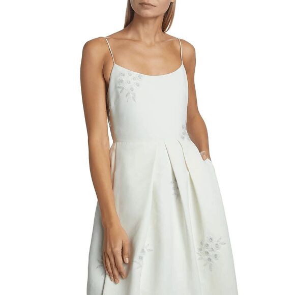 Sachin + Babi Audra Embroidered Midi dress Size US 10 $895 - Picture 3 of 10